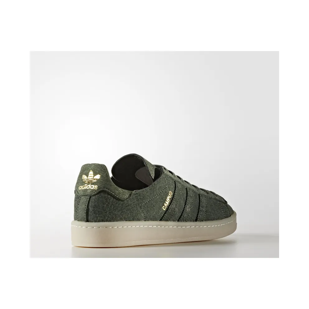 adidas Campus Crafted Black/Running White/Gold Metallic (BW1249)