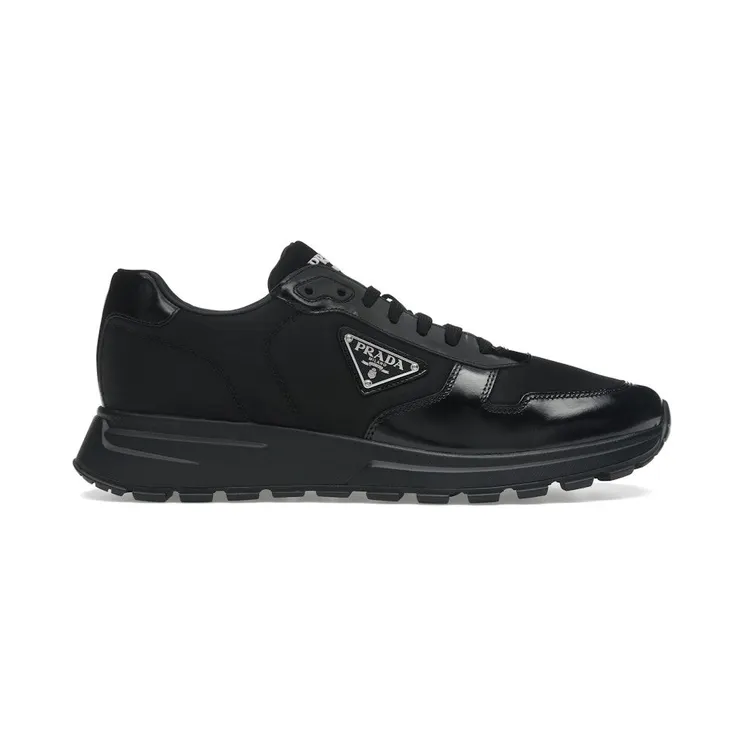 Prada PRAX 01 Sneakers Re-Nylon Brushed Leather Black (2EE369_3LF5_F0632_F_G000)