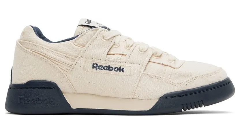 Reebok Workout Plus Schoenen Chalk / Chalk / Batik Blue