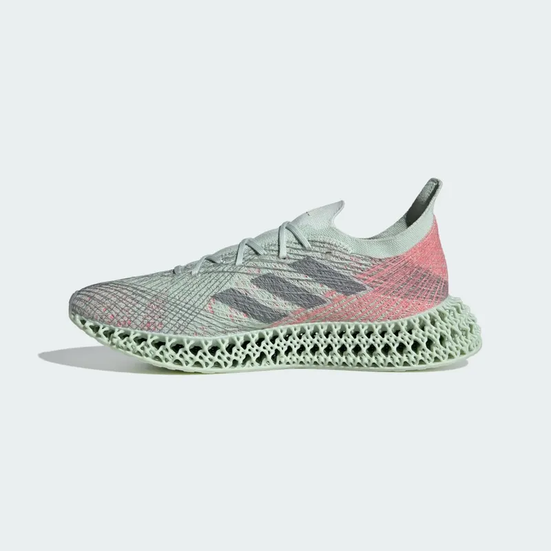 Adidas 4DFWD x STRUNG Running Shoes Linen Green / Grey Three / Semi Pink Spark (ID8894)