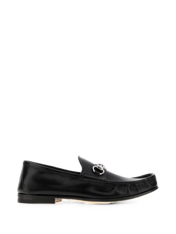 Gucci Lugano Leather Loafers 871668AAF3Q1000