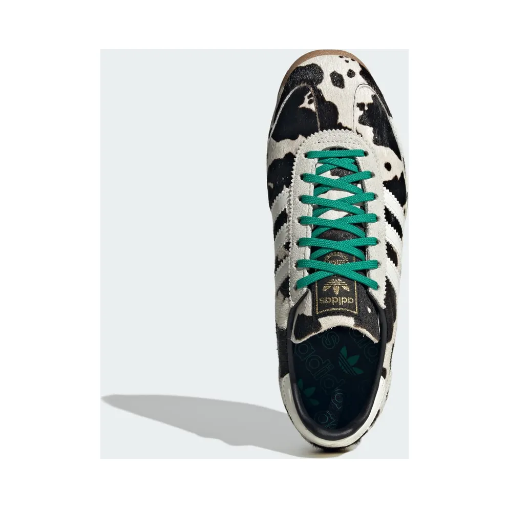 Adidas Sl72 OG Core Black / Off White / Court Green “Animal Print” (JR1639)