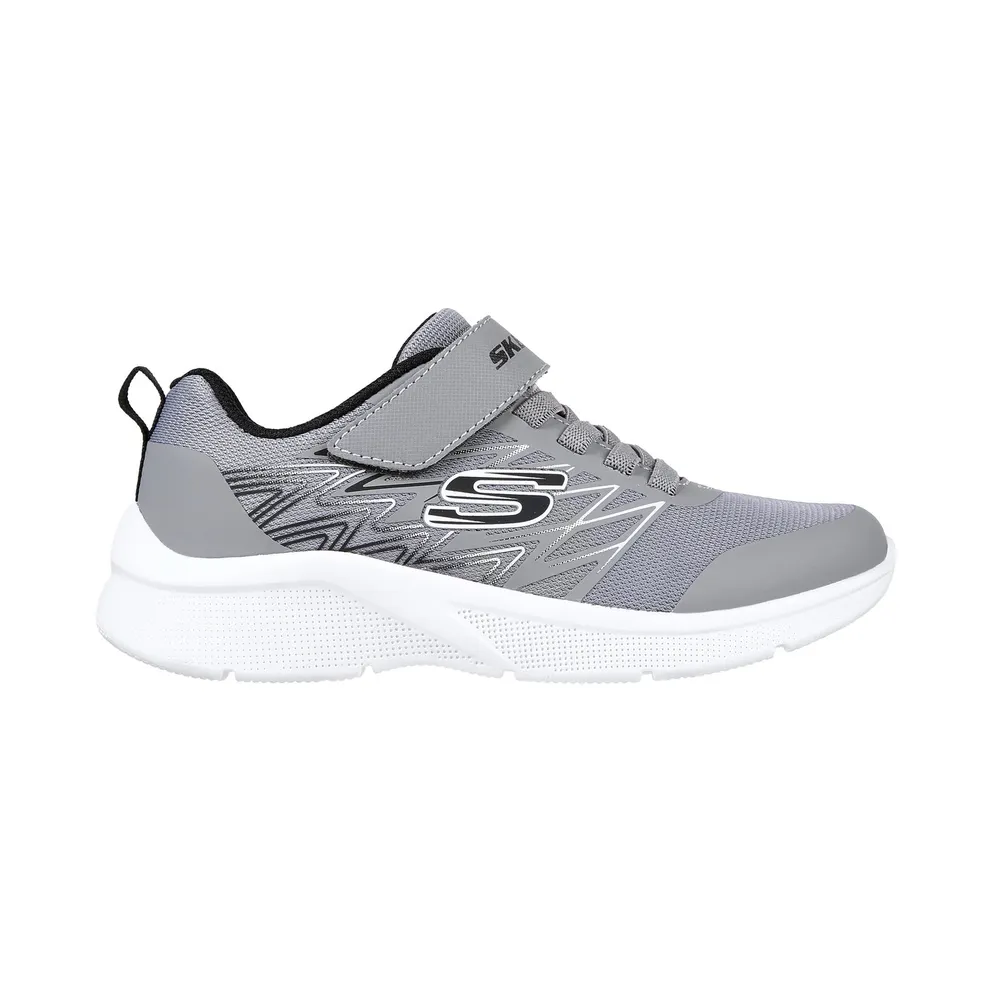 Skechers Microspec – Texlor Sneaker Grau/Schwarz