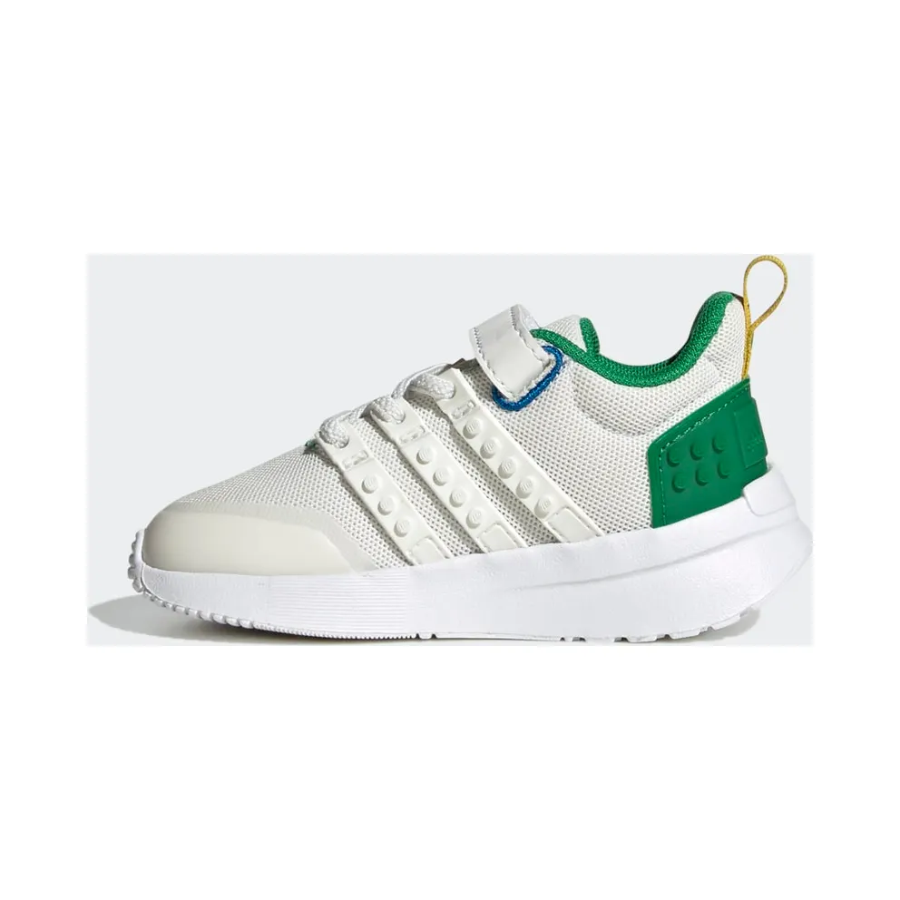 Adidas adidas x LEGO® Racer TR21 Elastic Lace and Top Strap Core White / Core White / Green (HQ1320)