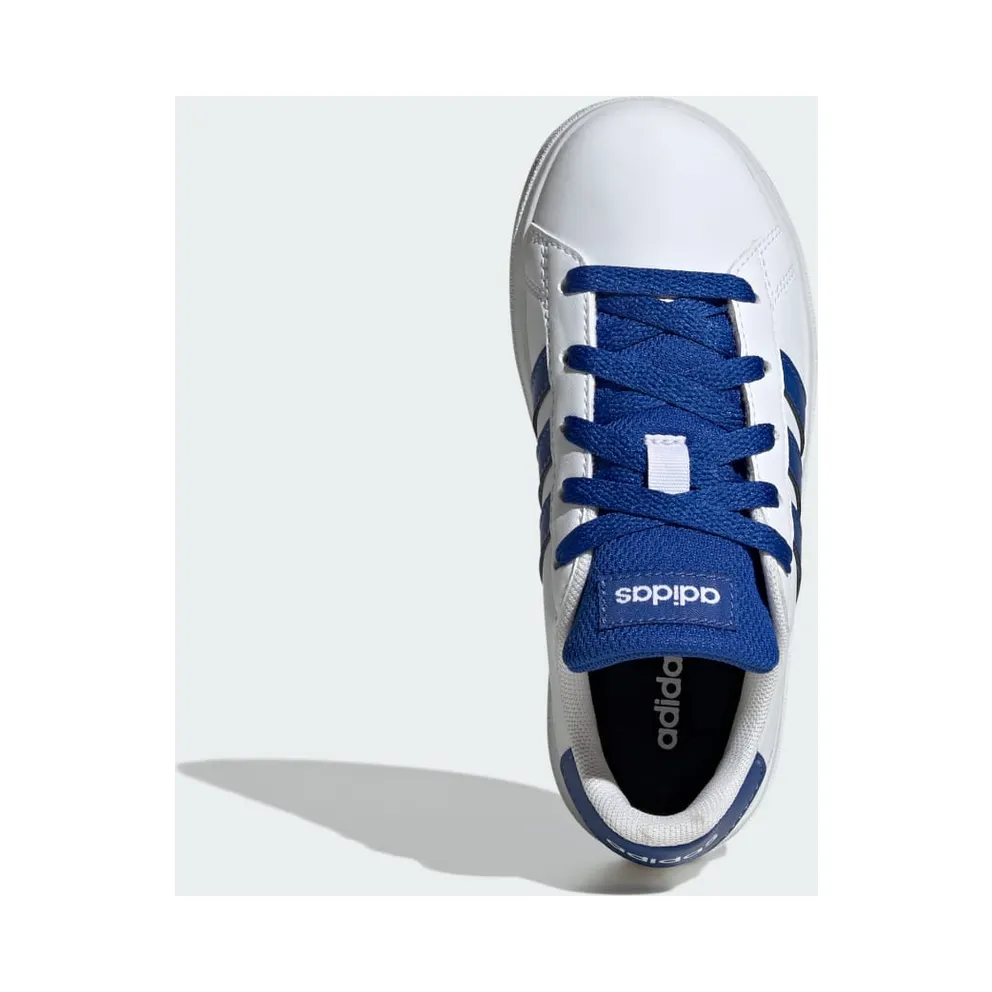 Adidas Grand Court Lifestyle Tennis Lace-Up Cloud White / Royal Blue / Core Black (JQ8008)