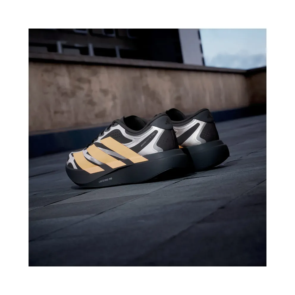 Adidas ADIZERO EVO SL EXO Carbon / Lucid Orange / Silver Metallic (KI4766)
