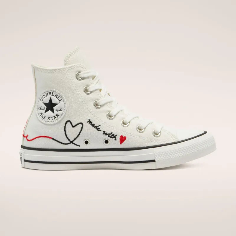 Converse Chuck Taylor All-Star Hi Made with Love White (171159F)