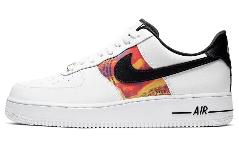 Nike Air Force 1 Low ‘Vintage Mosaic’ White/Multi-Color/Pistachio Frost/Black (CU4734-100)