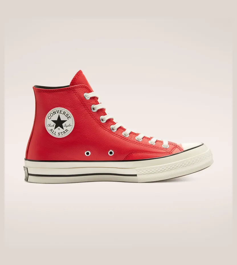 Converse Converse Color Leather Chuck 70 High Top University Red/egret/black (170370C)