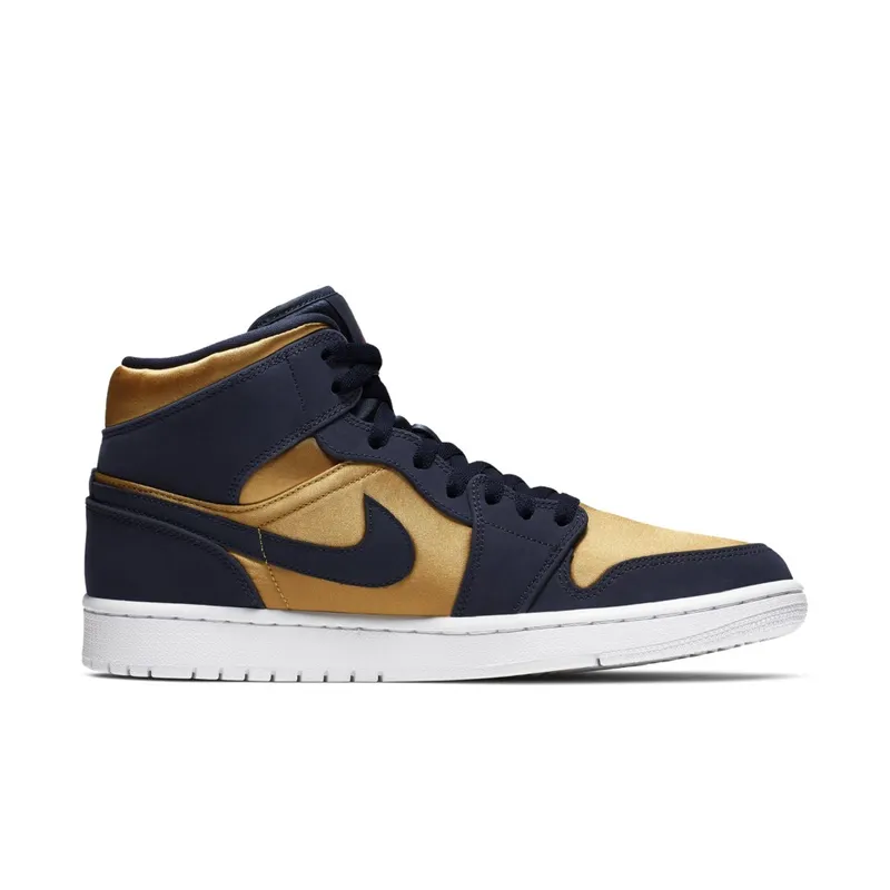 Jordan 1 Mid Obsidian Desert Ochre Obsidian/Hyper Violet-Desert Ore-White (852542-401)
