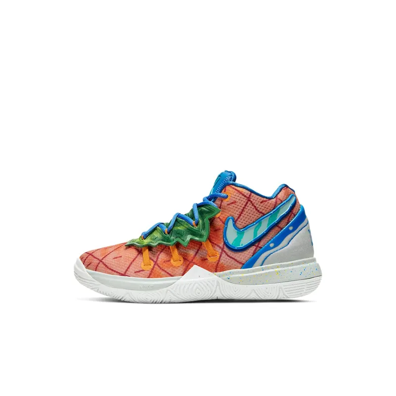 Nike Kyrie 5 Spongebob Pineapple House (PS) Orange Peel/Teal Tint (CN4501-800)