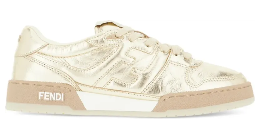 FENDI Match sneakers – Goud (8E8625AOTL)