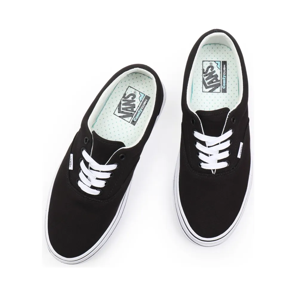 VANS Canvas Super Comfycush Era Shoes (Black)