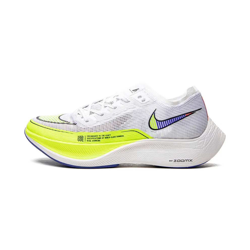 Nike ZoomX Vaporfly Next% 2 “White Volt Racer Blue” (CU4111-103)