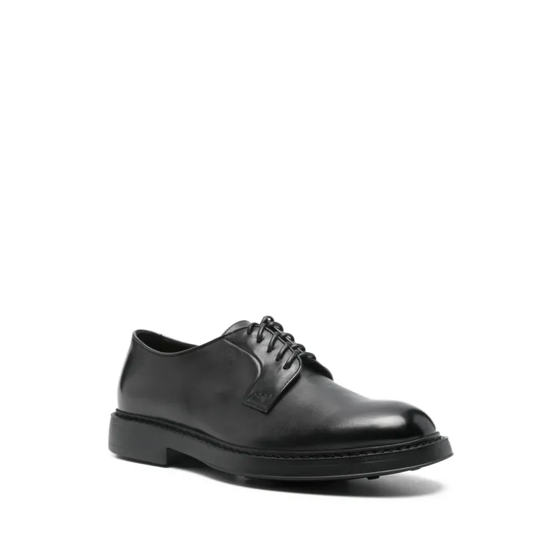 Doucal’s Leather Derby “Black” (DU1385BRUXUF18 8NN00)