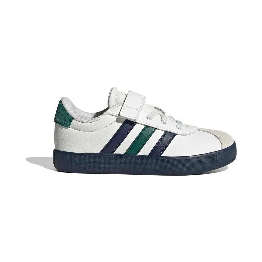 Adidas Court Core White / Collegiate Navy / Collegiate Green (IH3957)
