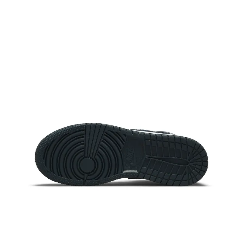 Air Jordan 1 Mid Dark Teal (GS) (554725-411)