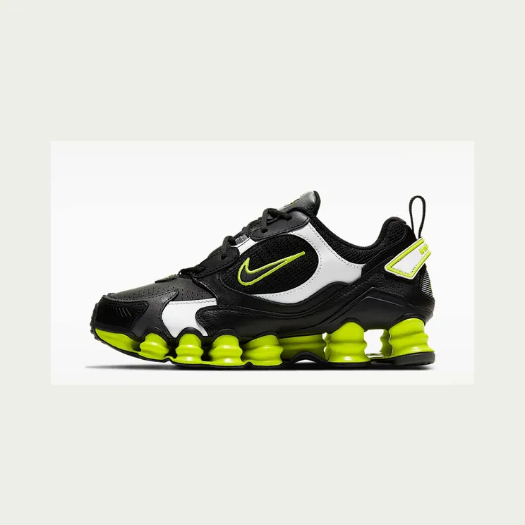 Nike Shox TL Nova “Black / Lemon Venom / Iron Grey” (AT8046-003)