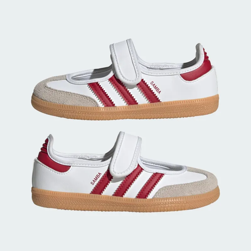 Adidas Samba Jane Cloud White / Team Victory Red / Gum (KJ2660)