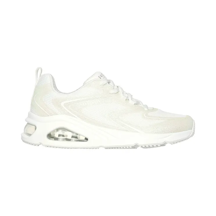 Skechers Tres-Air Uno Glit-Airy “White (177411 Wht)” (177411WHT)