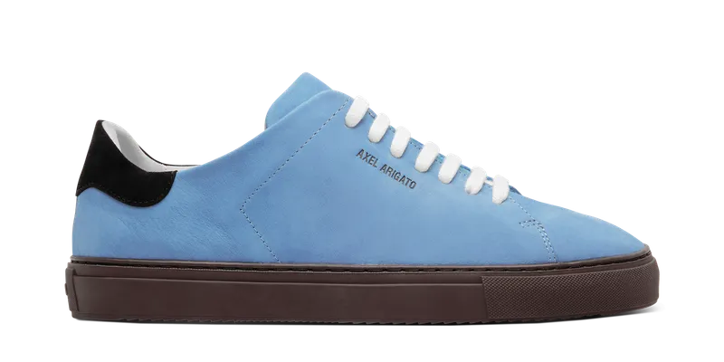 Axel Arigato Clean 90 Sneaker “Light Blue,Black” (F4625007)