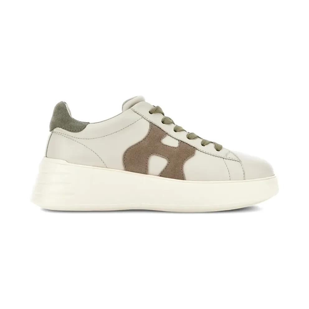 Hogan Rebel sneakers met applicatie – Beige (HXW5620DN61N1M)