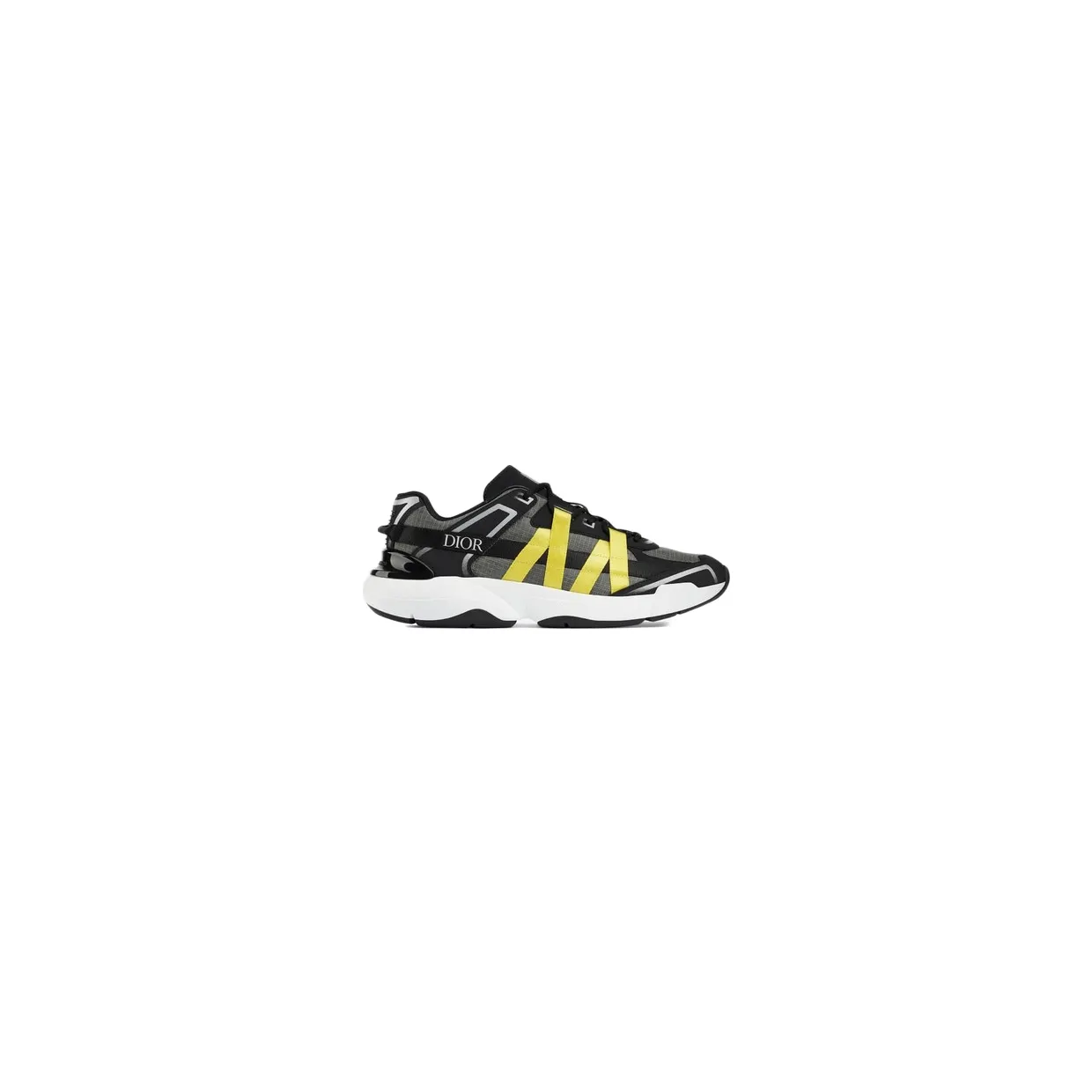 Dior B24 Runtek Black Yellow (3SN250YTN_H861)