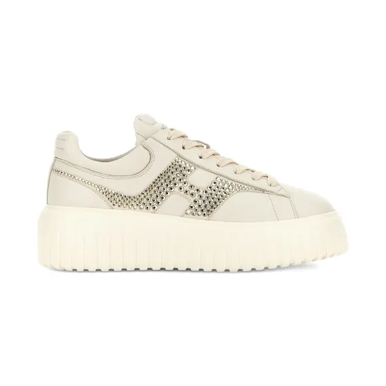 Hogan H-Stripes sneakers – Beige (HXW6450FO60N4O)