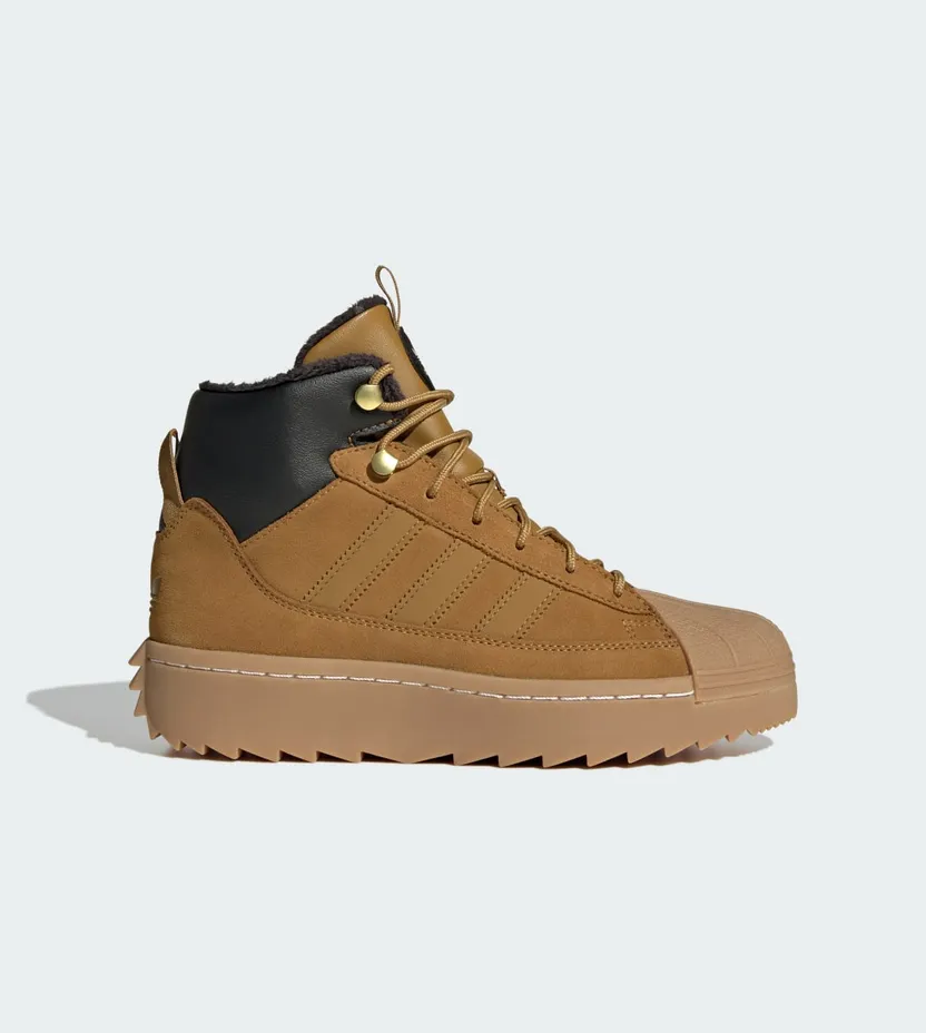 Adidas Superstar Winterized Trek Kids Bronze Strata / Bronze Strata / Gum (JQ0345)