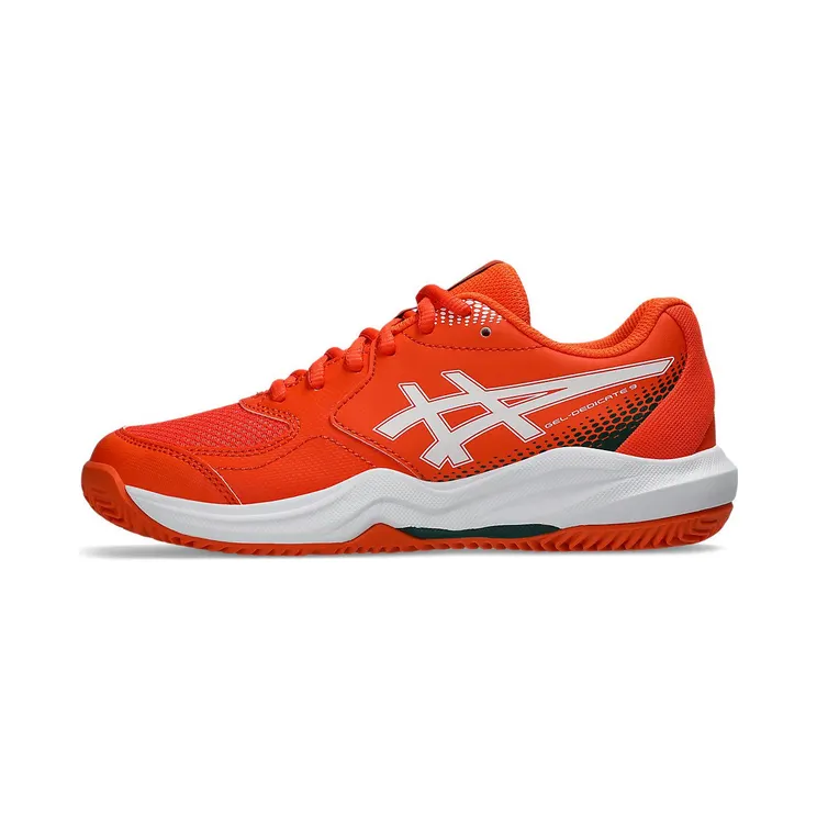 ASICS GEL-DEDICATE 9 PADEL GS “Energy Orange / White” (1044A086-800)