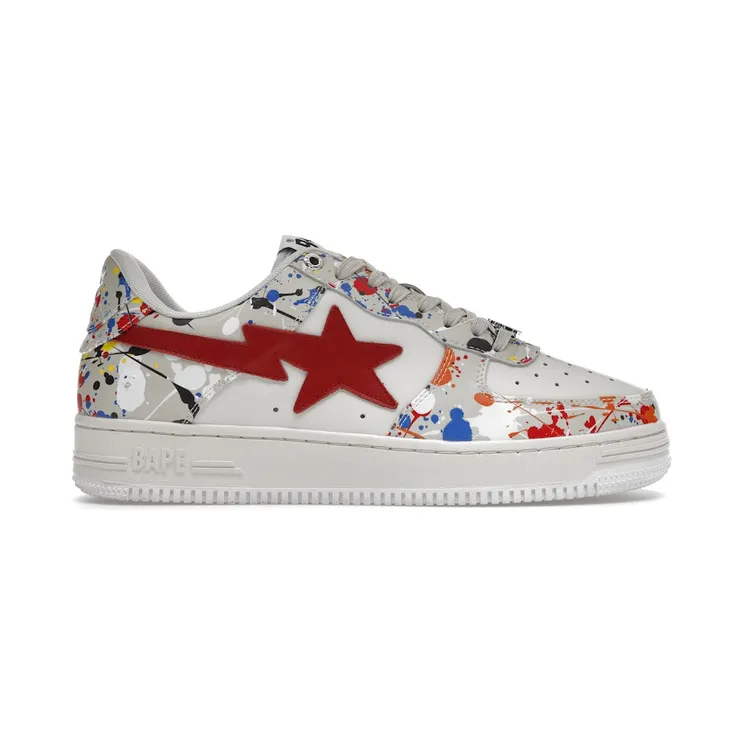 A Bathing Ape Bape Sta Paint Beige (001FW12010091)