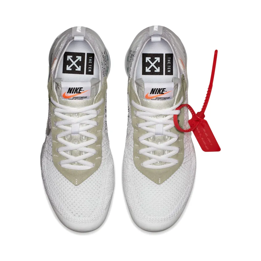 Nike x Off White Air VaporMax Flyknit White (2018) (AA3831-100)