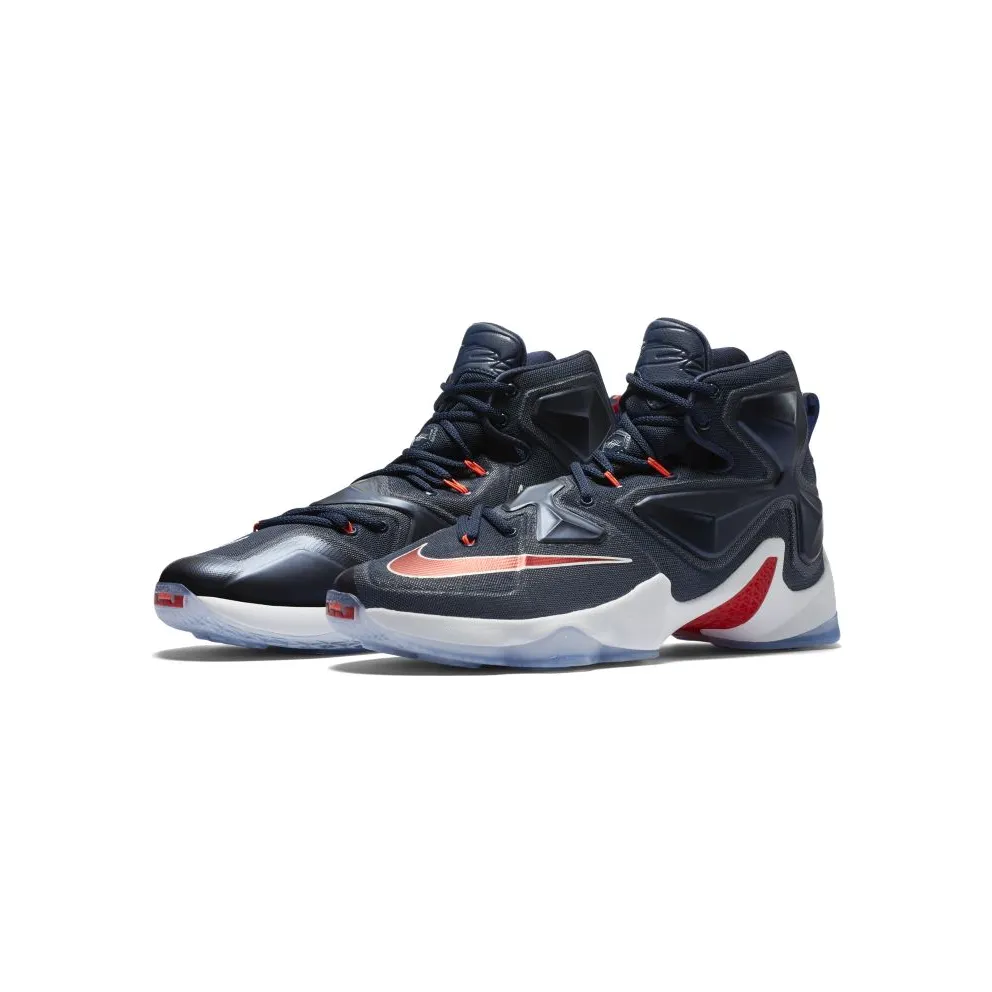Nike LeBron 13 Midnight Navy Midnight Navy/University Red-White (807219-461)