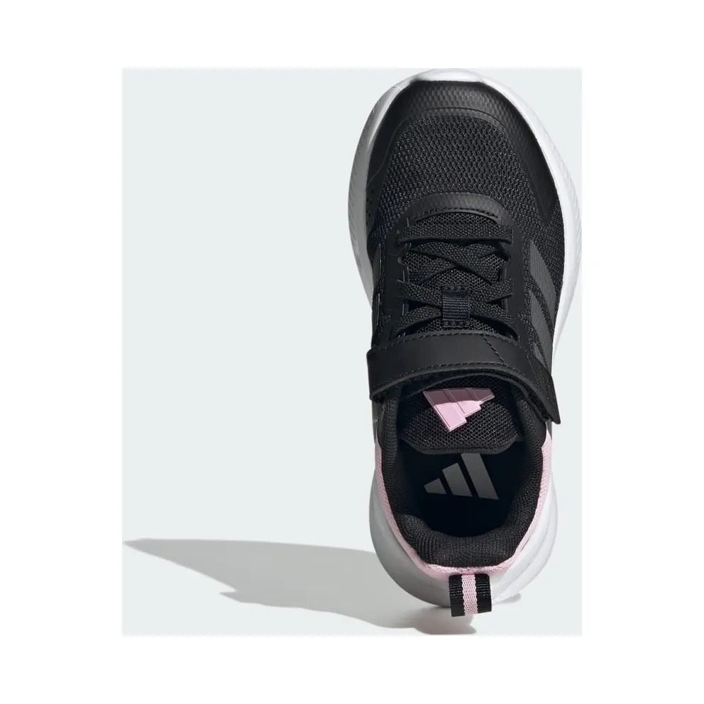 Adidas Fortarun 4.0 Kids Core Black / Grey Six / Clear Pink (JR9313)
