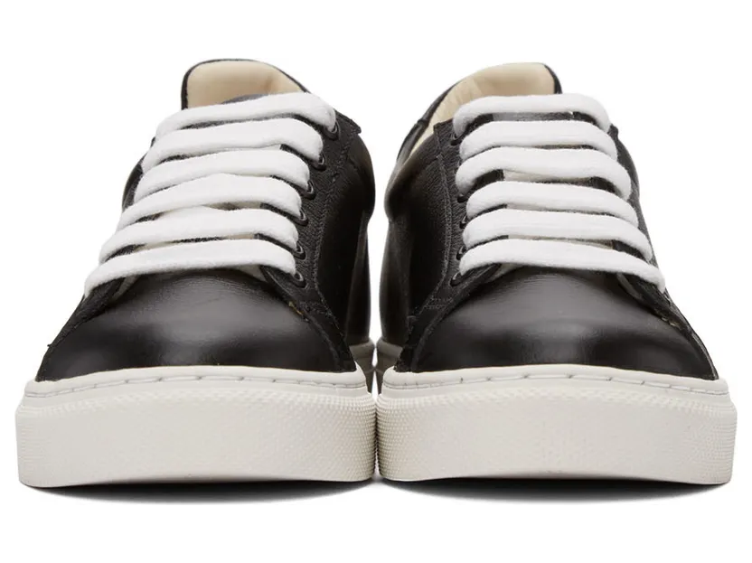 Sophia Webster Black & White Butterfly Low Sneakers (SSS22138) (2)