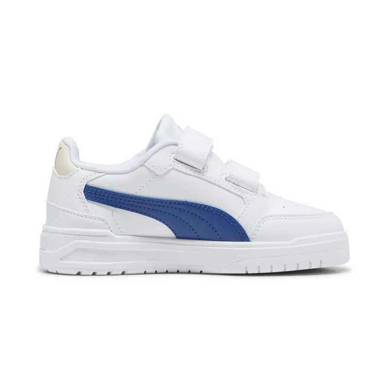 Puma Shuffle Downtown “Puma White / Clyde Royal / Puma Gold” (403740_11)