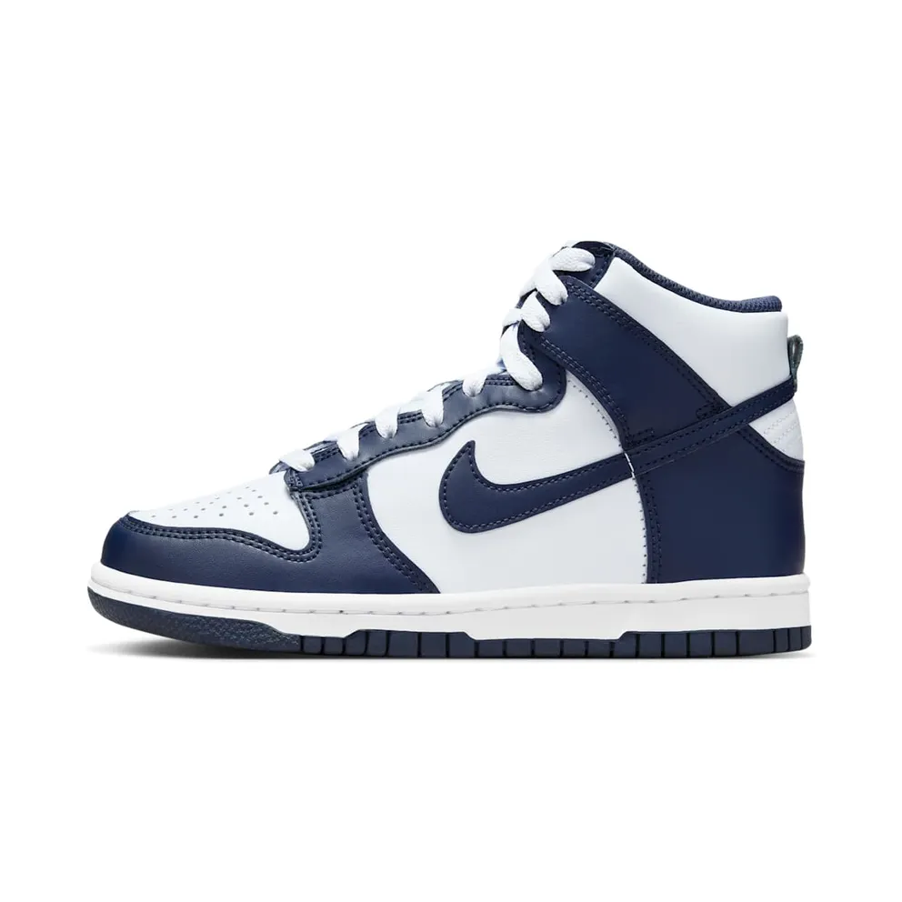 Nike Dunk High Football Grey Midnight Navy (GS) – “Football Grey / White / Midnight Navy” (DB2179-008)