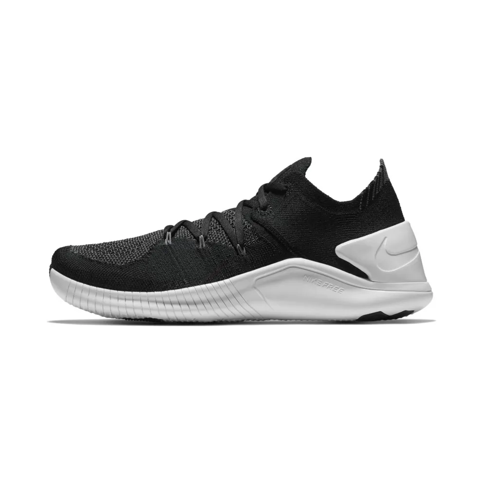 Nike Free TR Flyknit 3 Black White Dark Grey (W) “Black / Dark Grey / White” (942887-001)