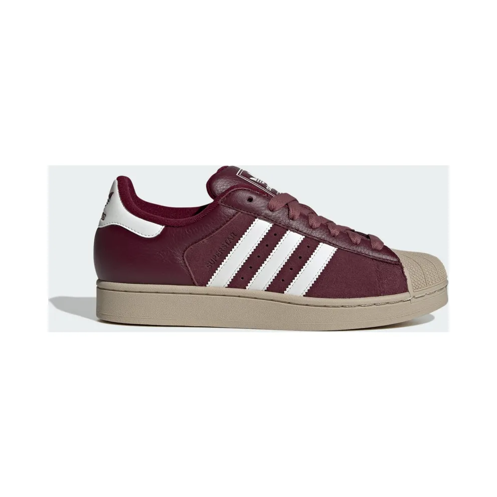 Adidas SUPERSTAR II Maroon / Core White / Khaki Three (KJ9949)