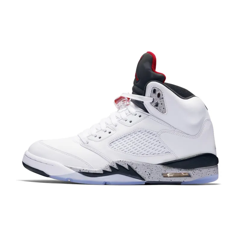 Air Jordan Nike AJ 5 V Retro White Cement 2017 (136027-104)