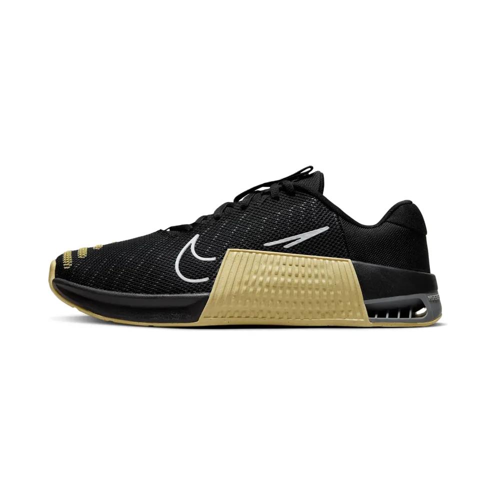Nike Metcon 9 (Team) Black Vegas Gold Smoke Grey White (FD5431-001)