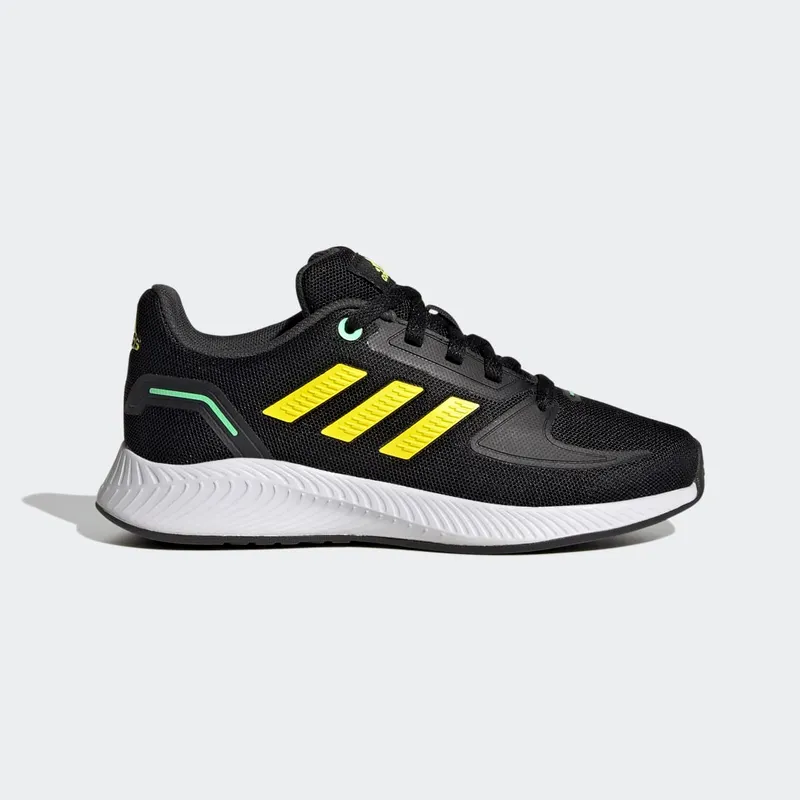 Adidas Runfalcon 2.0 Core Black / Beam Yellow / Beam Green (HR1408)