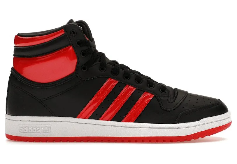 adidas Top Ten Hi Core Black Vivid Red Patent (GW1615)