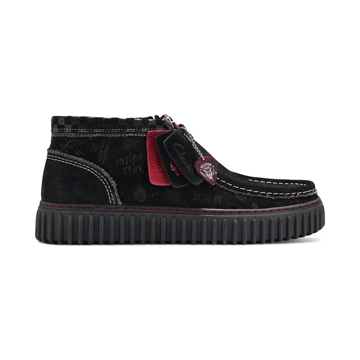 Clarks Originals Torhill Hi Stranger Things Hellfire Club Black (26184650)