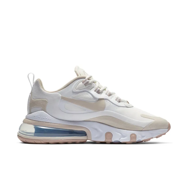 Nike Air Max 270 React Summit White Orewood Brown (CJ0619-102)