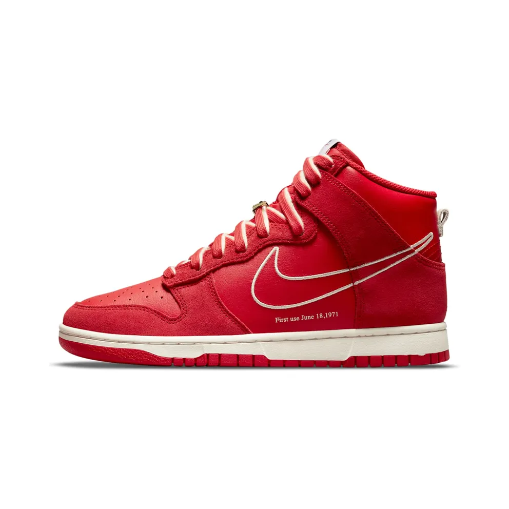 Nike Dunk High First Use (2021) – “University Red / Sail” (DH0960-600)