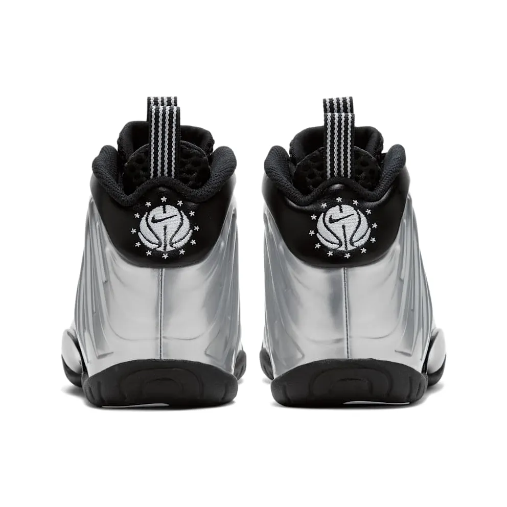 Nike Air Foamposite One Chrome Black (GS) Chrome/White-Black-Laser Crimson (CN5268-001)