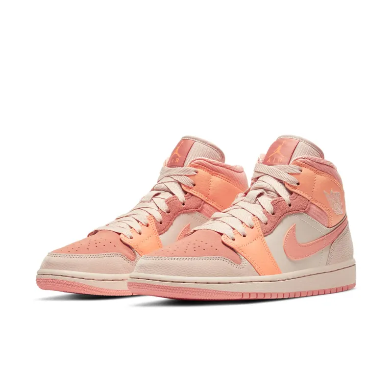Air Jordan 1 Mid Apricot Orange (DH4270-800)