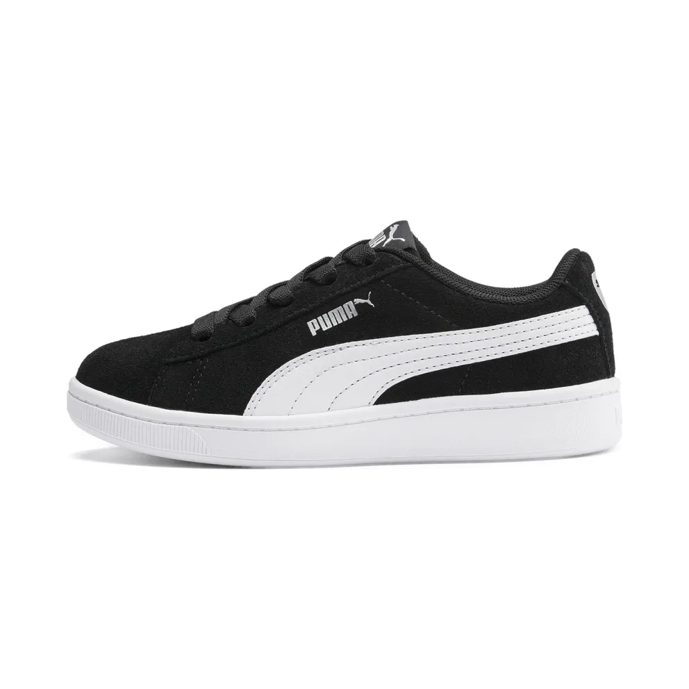 Puma Vikky v2 Suede Silver/Black/White (37051101)