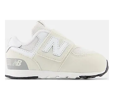 New Balance 574 Hook and Loop Nimbus Cloud White (NW574EVW)